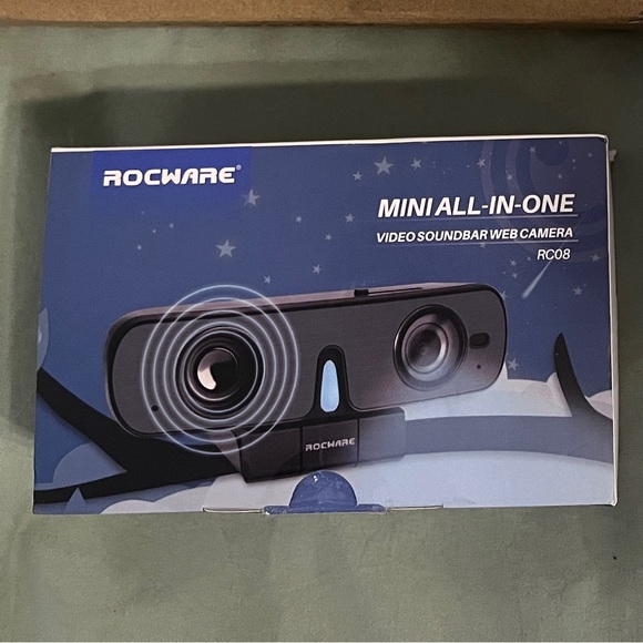 Rockware All in one video conferencing soundbar webcam for pc - Picture 4 of 4